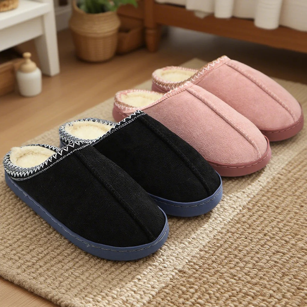 Cozy Indoor Fleece Slippers