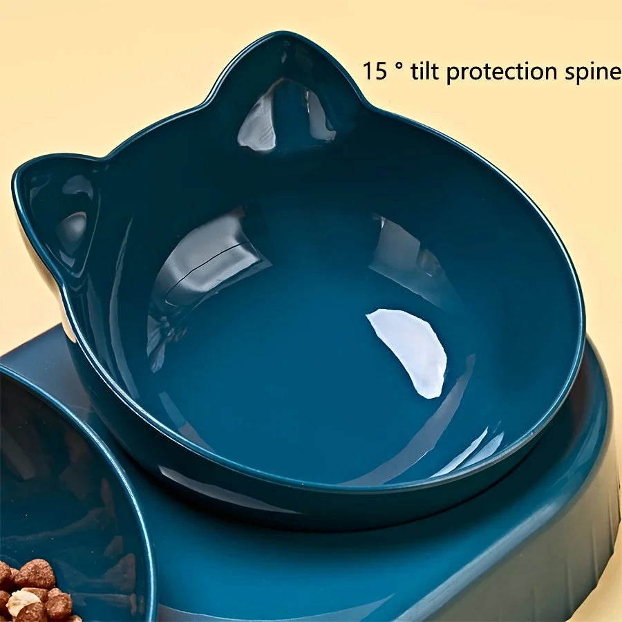 Tilted Pet Bowl & Water Feeder