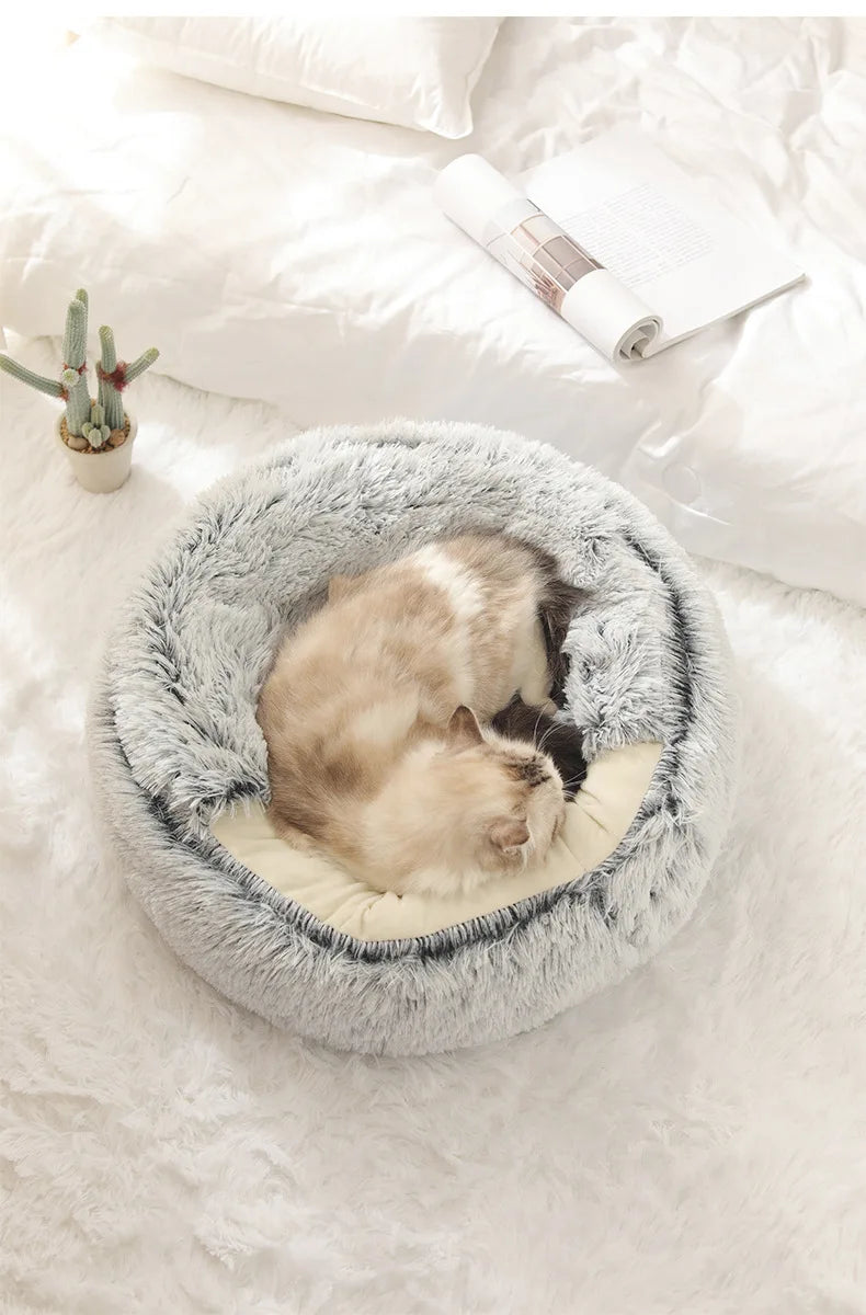 CozyNest Plush Pet Pod