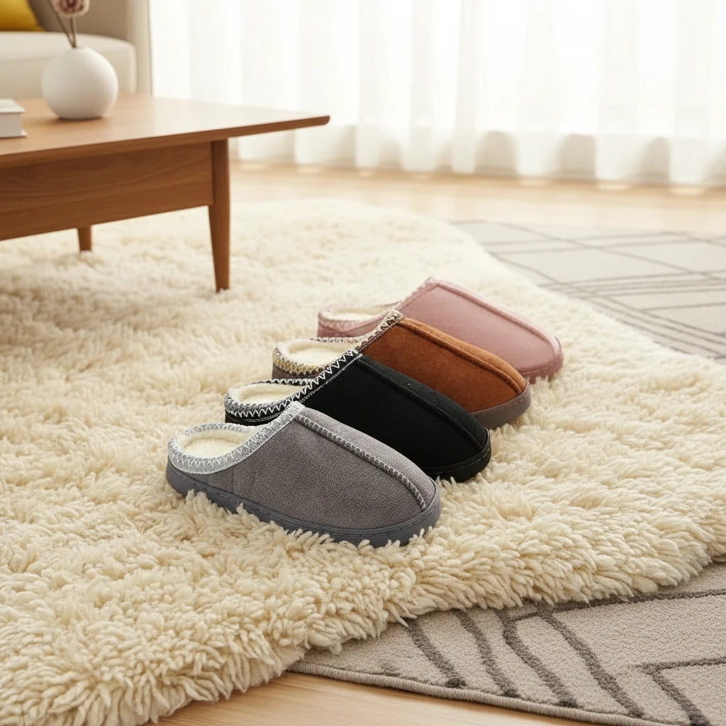 Cozy Indoor Fleece Slippers